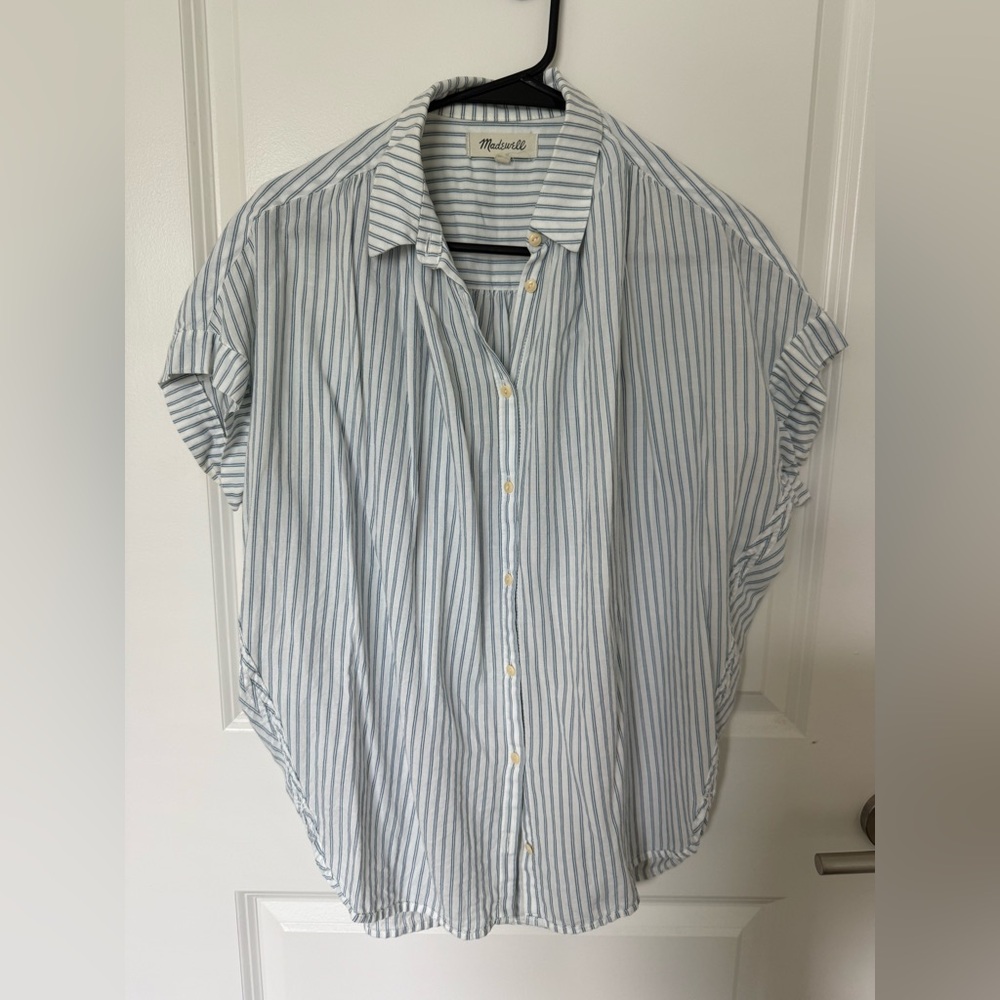 Madewell Oversized Striped Shirt